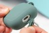 Túi đựng Airpods 1 & 2 Nhựa dẻo Silicone NAP07 JM Lục Lam