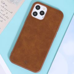  Ốp lưng iPhone 12/ 12 Pro Nhựa dẻo Tex Kennet JM Nâu 