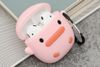 Túi đựng AirPods 1 & 2 Silicone kèm móc JM FR03