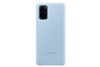 Bao da Galaxy S20+ nắp gập Clear View Cover Samsung Xanh