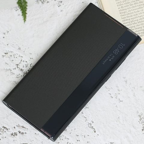 Bao da Galaxy Note 20 Samsung Nắp gập Clear View Đen