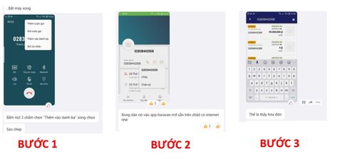 hướng dẫn tra cứu đơn hàng khi khách gọi đến số điện thoại cá nhân