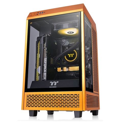 Case Cpu Thermaltake Tower 100 Tg Metallic