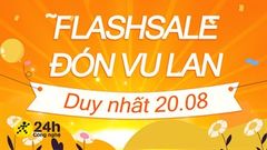  Flashsale đón Vu Lan: Loạt đồng hồ sành điệu giảm lớn đến 50%++, tậu luôn tủ lạnh Toshiba chất lượng chỉ 6.89 triệu 
