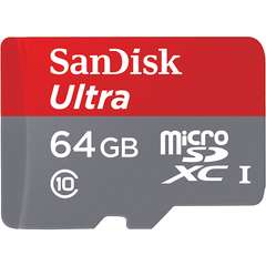  Sandisk Ultra Microsd Uhs-I Card For Cameras 64 Gb 