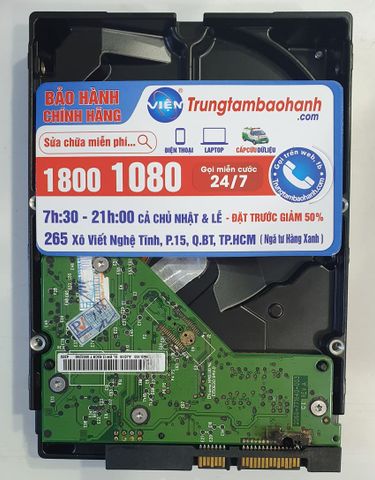 Cứu dữ liệu HDD WD bị cháy bo mạch