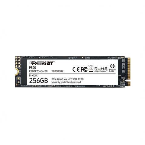 SSD PATRIOT P300 M.2 2280 PCIE GEN 3×4 (256GB/512GB)