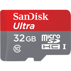  Sandisk Ultra Microsd Uhs-I Card For Cameras 32 Gb 