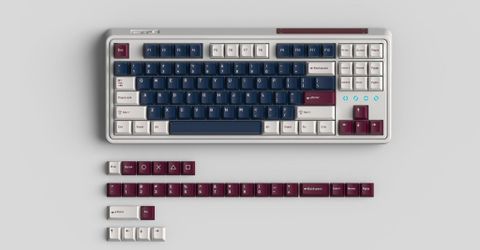 Bàn Phím Cơ FL ESPORTS CMK87CPM Metal Heart 3 Mode Flcmmk Cercis Switch