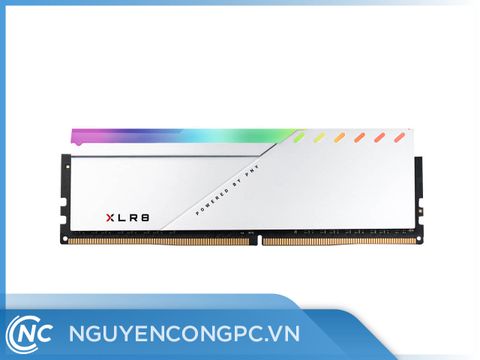 Ram PNY XLR8 Gaming RGB 8/16GB DDR4 3200MHz (White/Black)