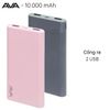 Pin sạc dự phòng Polymer 10.000mAh AVA PJ JP207