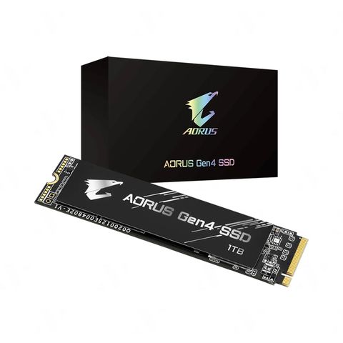 SSD Gigabyte Aorus 1TB PCIe Gen 4.0×4 GP-AG41TB (Đọc 5000MB/s, Ghi 4400MB/s)