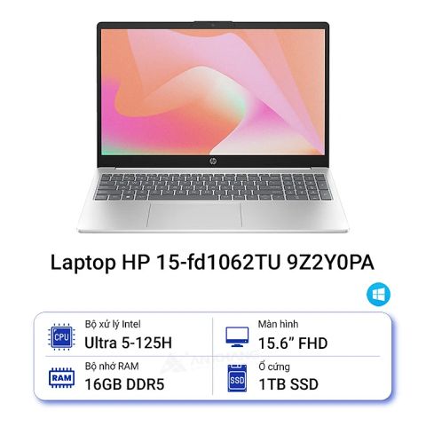 Laptop HP 15 fd1062TU 9Z2Y0PA