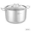 Nồi nhôm chống dính nắp kính 26 cm Delites NDE
