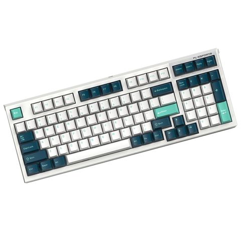 Bàn Phím Cơ FL ESPORTS FL980CPM Cool Mint Kailh Box White Switch