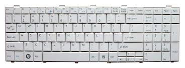 Bàn phím Fujitsu AH530 AH531 NH751  CP487041 CP515904 CP513251 Trắng