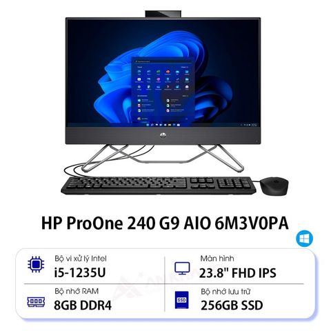 PC HP ProOne 240 G9 AIO 6M3V0PA 23.8 inch
