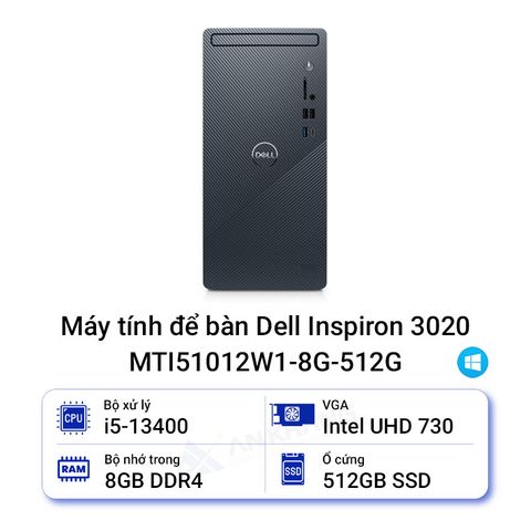PC Dell Inspiron 3020 MTI51012W1/8G/512GB