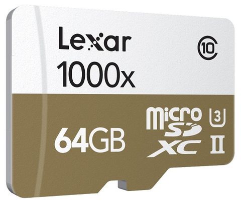 Lexar® Professional 1000X Microsdhc™/Microsdxc™ Uhs-Ii Cards 64Gb