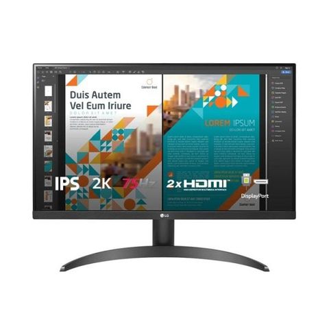 Màn Hình Lg 24qp500-b 23.8″ Qhd Ips 75hz