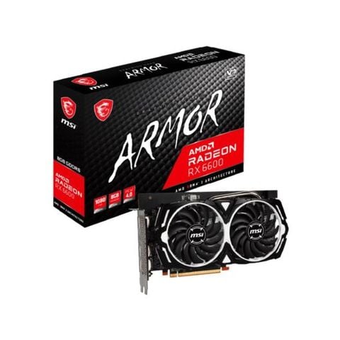 Card Màn Hình Msi Radeon Rx 6600 Armor 8g