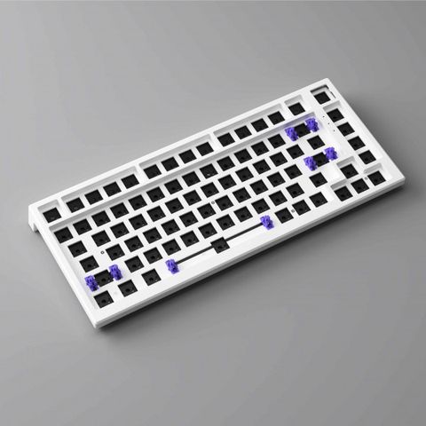 Bộ Kit Bàn Phím Cơ AKKO MONSGEEK MG75 Dual Mode Trắng