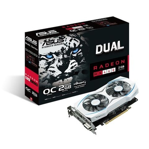 ASUS DUAL RADEON RX460 O2G