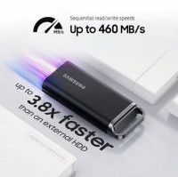  Ổ cứng di động SSD Samsung T5 EVO 4Tb MU-PH4T0S/WW (USB3.2/ 460MB/s/ 460MB/s/ Đen) 