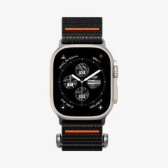  Dây đeo Apple Watch 42mm cao cấp Spigen Durapro Flex - Đen/Cam 