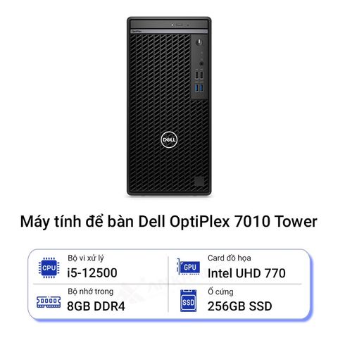 PC Dell OptiPlex 7010 Tower i5-12500/8GB/256SSD