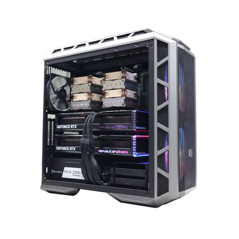 PC Asus AI /Dual Xeon Gold 6148/Ram 256G/Dual VGA RTX 4090 24G