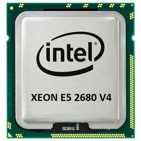 Cpu Intel Xeon E5 2680 V4 (2.4 Turbo 3.3ghz 14 Cores 28 Thread 2011v3)