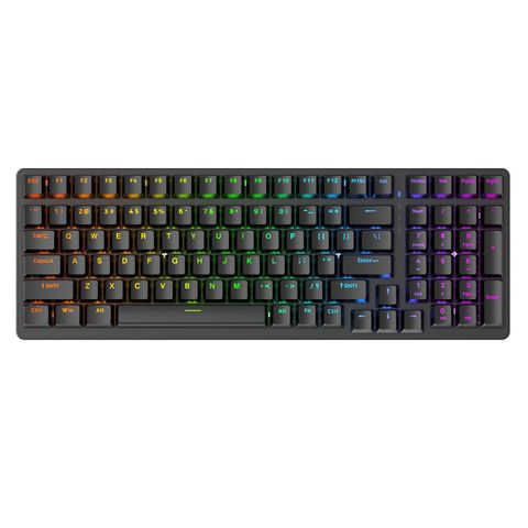 Bàn phím cơ FREE WOLF K3 980 BLACKOUT Blue Switch