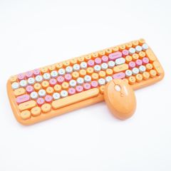  Bộ Phím Chuột Không Dây MOFII CANDY XR Cam 