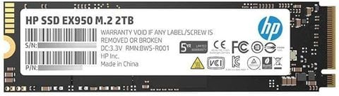 SSD HP EX950 M.2 2TB – PCIe 3.1 x4 NVMe, tốc độ cao