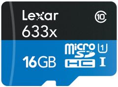  Lexar® High-Performance 633X Microsdhc™/Microsdxc™ Uhs-I Cards 16Gb 