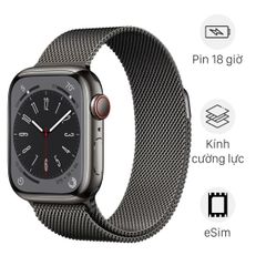  Apple Watch S8 LTE 41mm dây thép 