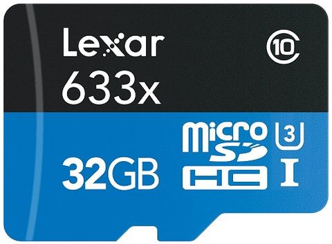 Lexar® High-Performance 633X Microsdhc™/Microsdxc™ Uhs-I Cards 32Gb