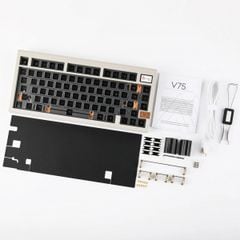  Bộ Kit Bàn Phím Cơ CIDOO V75 Plus Tri-Mode Xám 