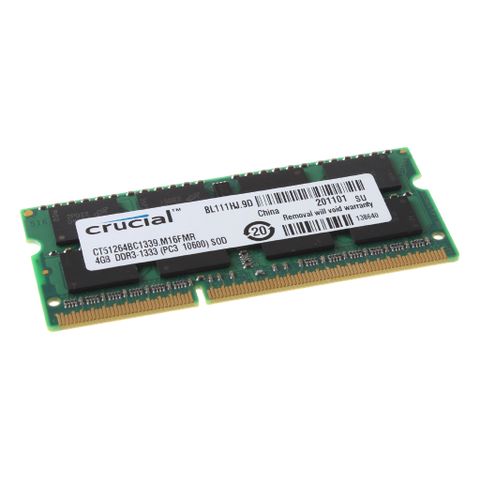 Crucial 4Gb Ddr3 Pc3-10600 Registered Ecc 1.35V 512Meg X 72