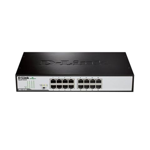 Unmanaged Gigabit Switch 16 Port 10/100/1000mbps D-link