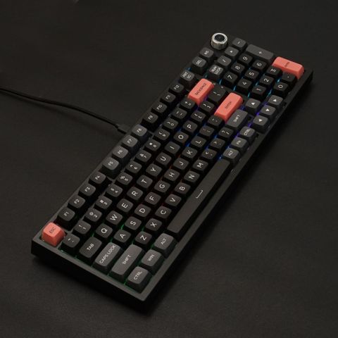 Bàn Phím Cơ ASESTEK AK98 Black Grey Yellow Switch