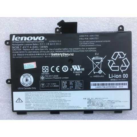 Pin Lenovo Thinkpad Yoga 11E 45N1750 45N1751 Tốt