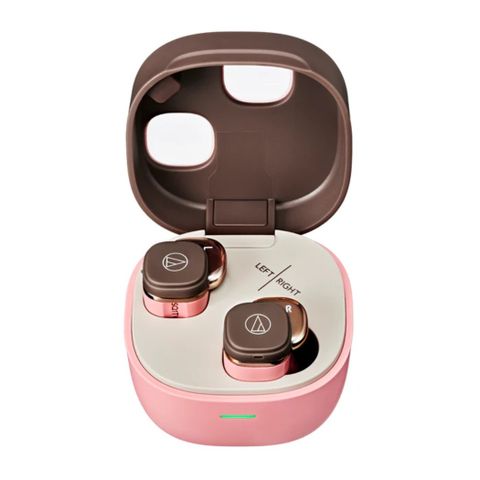 Tai nghe Audio Technica ATH-SQ1TW2 (Pink Brown)