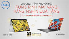  Xuân này sắm laptop Dell đi để có cơ hội bốc thăm trúng thưởng, với những quà tặng cực khủng đang chờ ẵm về đây 