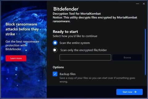 Bộ giải mã ransomware MortalKombat mới khôi phục các tệp của bạn miễn phí