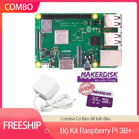Bộ Kit Raspberry Pi 3 Model B+ - Cơ bản