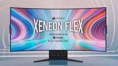  Màn hình chơi game OLED 45 inch của Corsair ra mắt tính năng uốn cong 