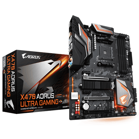 Mainboard Gigabyte X470 Aorus Ultra Gaming Socket Amd Ryzen