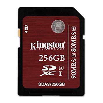 Cards Kingston Sdhc/Sdxc Uhs-I U3 256Gb  Sda3